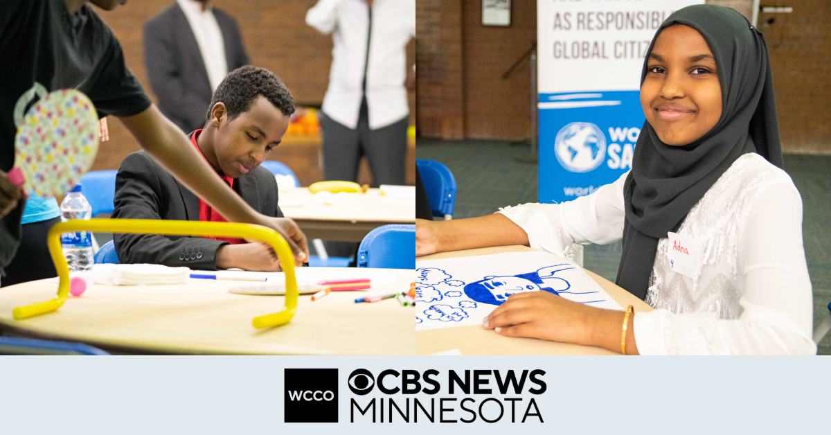 World Savvy featured live on CBS news mid-morning show